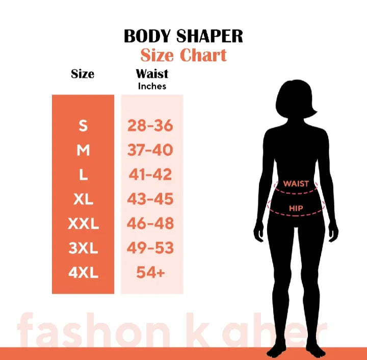 Premium Slim Body Comfort Curve High Waist Shaper.