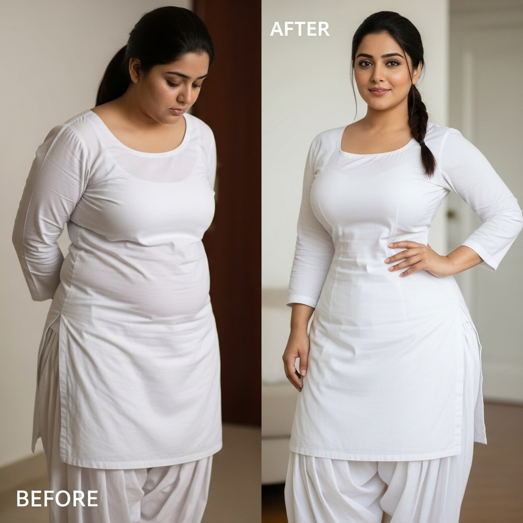 Premium Slim Body Comfort Curve High Waist Shaper.