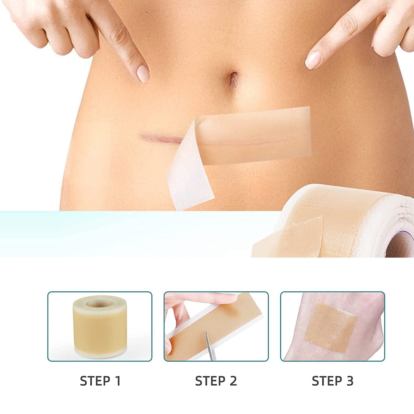 Scar Free Skin Tape - Smooth Skin, Scar-Free Confidence