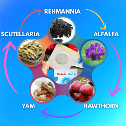 GlucoCare Sugar Control Foot Patches (10 Pcs)