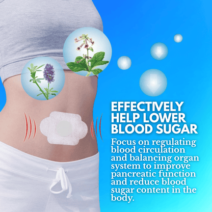 GlucoCare Sugar Control Foot Patches (10 Pcs)