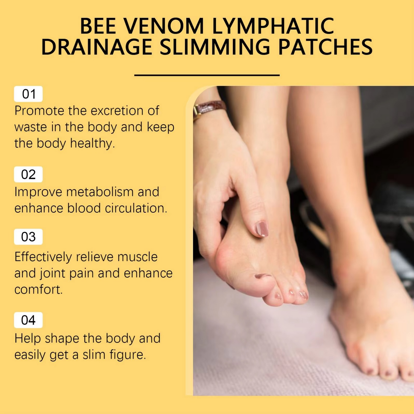 Bee Venom Slimming Patches 10 Pcs